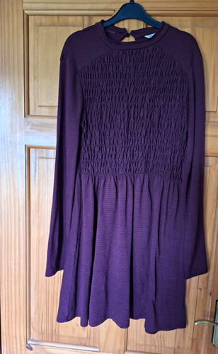 Miss selfridge purple smock - selfridge,
