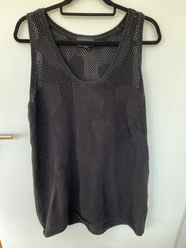 Monki black heart - heart, cotton