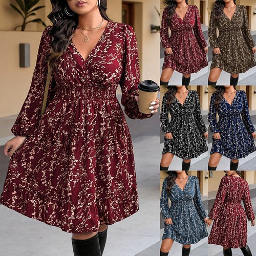 Women floral long - long, party