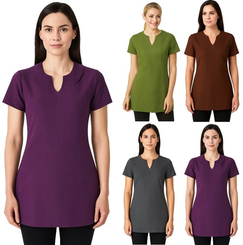 Ladies salon beauty tunic - salon,