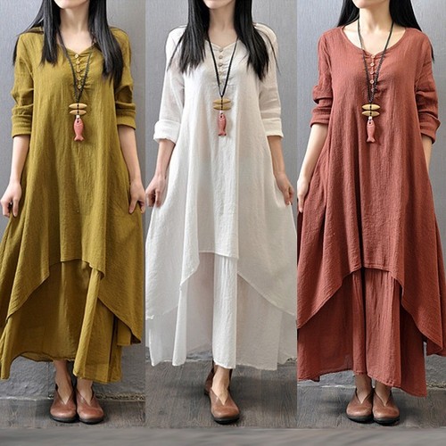 Womens casual kaftan tunic - kaftan,
