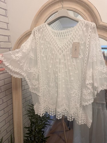 Made italy white cotton - in,
