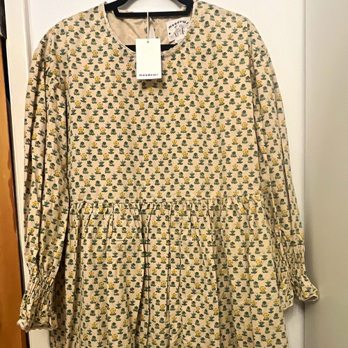 Meadows beige floral smock - floral,