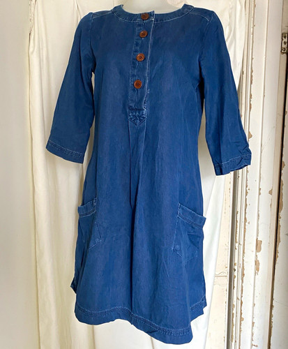 Toast blue denim - blue, front