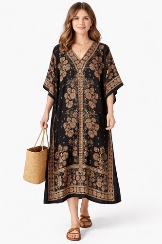 Kaftan tunic dress - tunic,