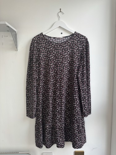 Primark black floral soft - black,