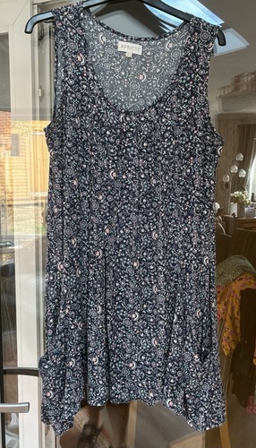 Apricot flared tunic dress - /,