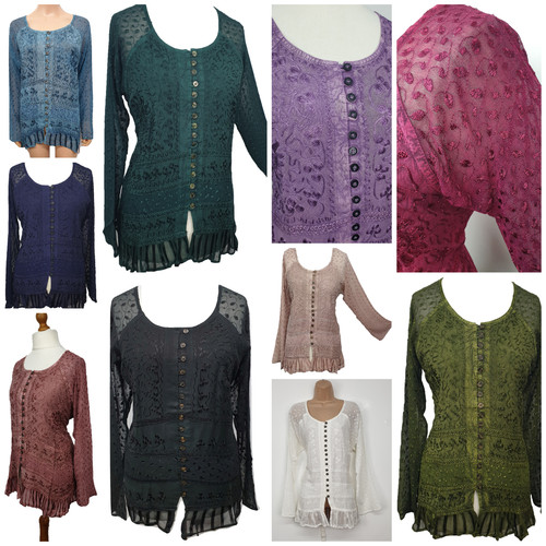 Ladies full sleeve - blouse, boho