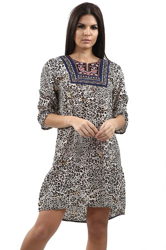 Ladies mid size leopard - size,