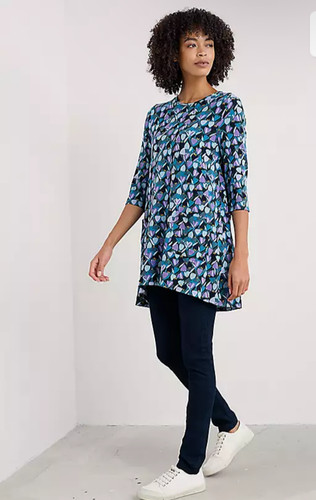 Seasalt tunic killiow top blue - tunic,