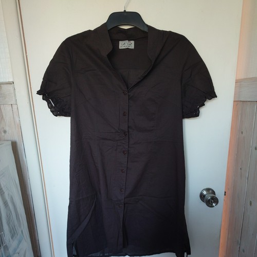 Cotton long shirt tunic - cotton, shirt/