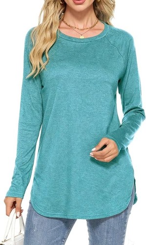 Women long sleeve cotton - long,